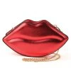 Comeco Red Lips Purse For Women