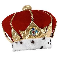 Elope Red Royal King Hat