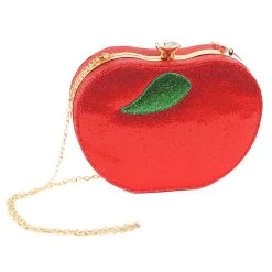 Shenzen Amilla Rhinestone Apple Purse