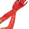 Leg Avenue Demon Rhinestone Claw Gloves