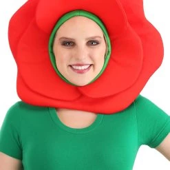 Fun Costumes Rose Flower Headpiece For Adults