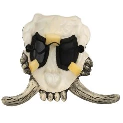 Elope Sabertooth | Skull Mask -Cheap Halloween Store sabertooth skull mask alt 4