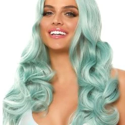 Leg Avenue Sage Space Buns Wig -Cheap Halloween Store sage space buns wig alt 4