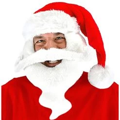 Elope Santa Hat With Beard