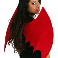 Fun Costumes Adult Satan Wings -Cheap Halloween Store satan wings back 1