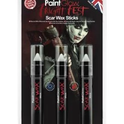 PaintGlow Scar Wax Sticks Set