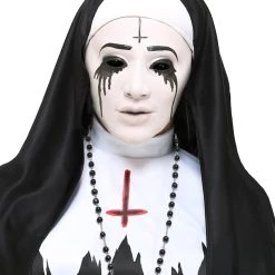 Ghoulish Productions Scary Nun Mask