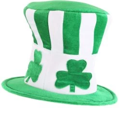 Elope Adult Shamrock Uncle Sam Hat -Cheap Halloween Store shamrock uncle sam hat alt 3