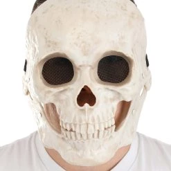 Seasonal Visions International, Ltd. Shiny Skull Mouth Mover Mask