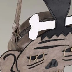 Fushengyuan Industry CO., Shrunken Head Costume Purse -Cheap Halloween Store shrunken head purse alt 3