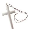 Woo Hing Silver Monk Cross Accessory