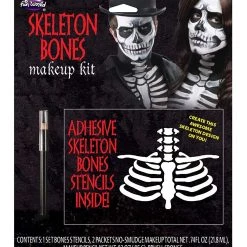 Fun World Skeleton Bones Makeup Kit