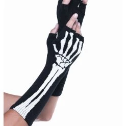 Leg Avenue Skeleton Fingerless Gloves