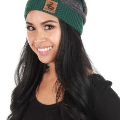 Elope Slytherin Heathered Knit Warm Beanie