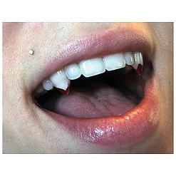 Scarecrow Inc. Small Blood Tip Vampire Fangs