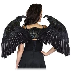 Cheap Halloween Store -Cheap Halloween Store small maleficent inspired feather wings image2