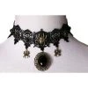 Western Fashion Spider Lace Choker Necklace