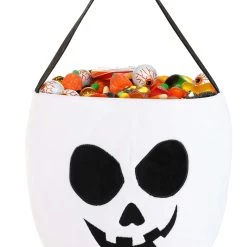 BigWan Apparel Co. Spooky Skull Halloween Treat Bag