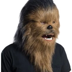Rubies Costume Co. Inc Star Wars Chewbacca Mouth Mover Adult Mask -Cheap Halloween Store star wars chewbacca mouth mover adult mask3