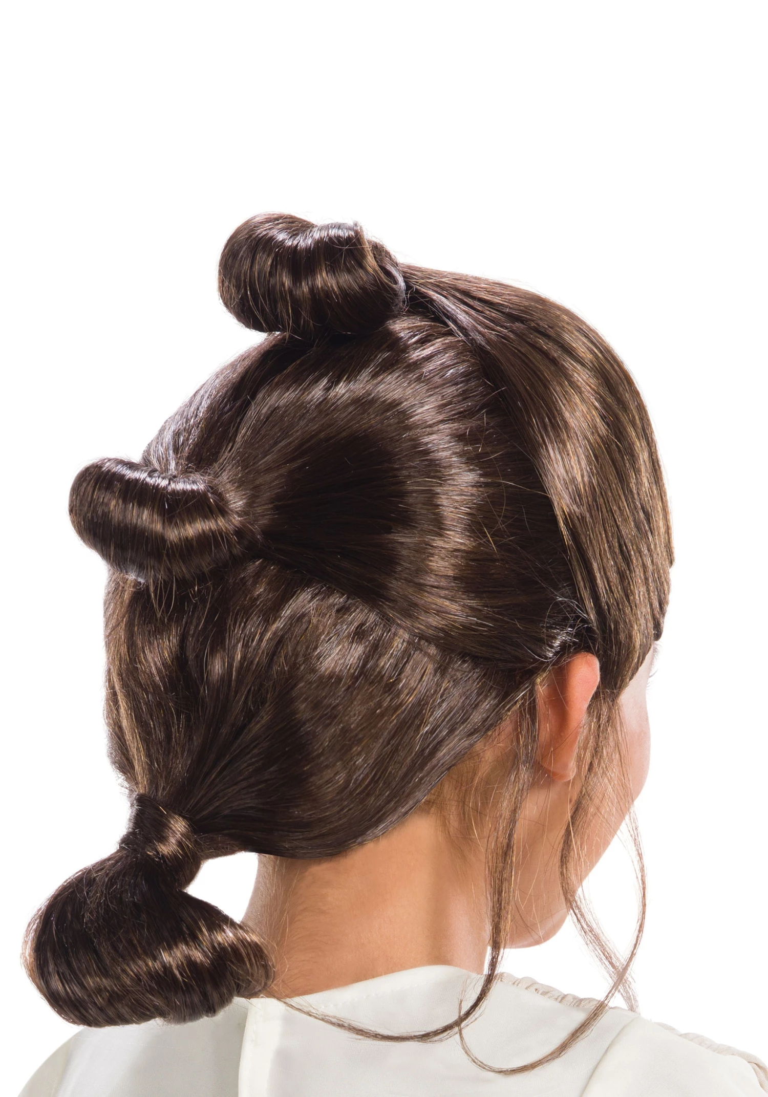 Rubies Costume Co. Inc Kids Star Wars Rey Wig 2 Rubies Costume Co. Inc Kids Star Wars Rey Wig - Image 2