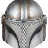 Rubies Costume Co. Inc Star Wars Adult Battle Damaged 1/2 Mask The Mandalorian