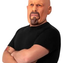 Rubies Costume Co. Inc Stone Cold Steve Austin Latex Full-Head Mask -Cheap Halloween Store stone cold steve austin overhead latex mask alt 2