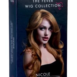 Smiffys Styleable Fever Nicole Auburn Wig -Cheap Halloween Store styleable fever nicole auburn wig front