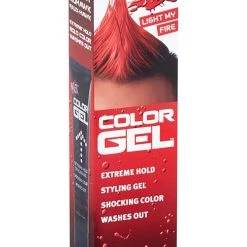 Developlus Splat- Temporary Color Styling Gel In Red