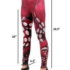 Elope One Size Tentacle Leggings -Cheap Halloween Store tentacle leggings one size alt 4