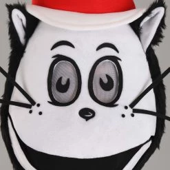 Elope The Cat In The Hat Adult Mouth Mover Mask -Cheap Halloween Store the cat in the hat mouth mover mask alt 3