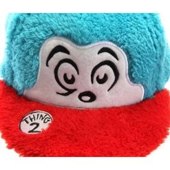 Elope Dr Seuss | Thing 2 Fuzzy Cap -Cheap Halloween Store thing 2 fuzzy cap alt 5