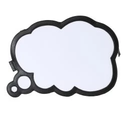 Scratch Tracks Thought Bubbles Big Fydelity Caption Case Bag -Cheap Halloween Store thought bubbles big fydelity caption case bag3