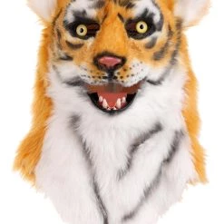 Elope Tiger Mouth Mover Mask -Cheap Halloween Store tiger mouth mover alt 7