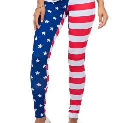 Tipsy Elves American Flag Leggings For Women