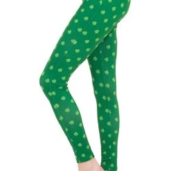 Tipsy Elves Womens Shamrock Leggings
