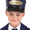 Elope Train Conductor Costume Hat For Kids