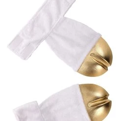 Elope Gold Unicorn Costume Back Hooves -Cheap Halloween Store unicorn costume back hooves gold alt 2