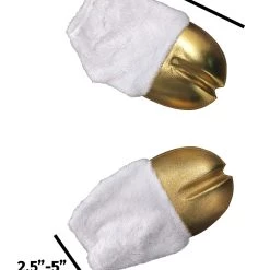 Elope Gold Unicorn Costume Front Hooves -Cheap Halloween Store unicorn costume front hooves gold alt 5