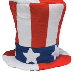 Jacobson Hats Velvet Uncle Sam Top Hat