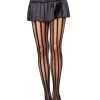 Leg Avenue Vertical Striped Pantyhose