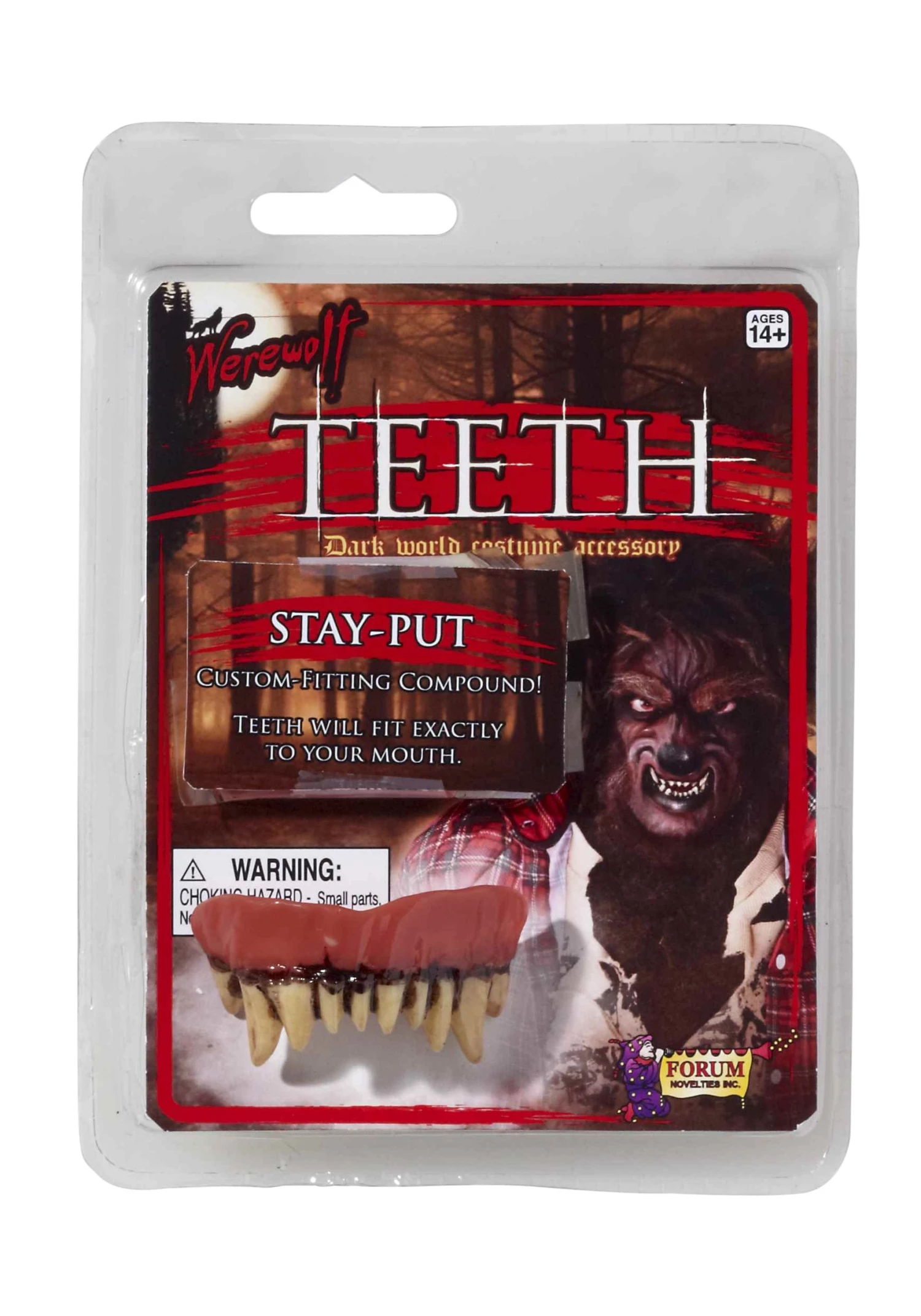 Forum Novelties, Inc Werewolf Teeth 1 Forum Novelties, Inc Werewolf Teeth
