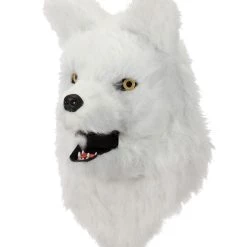 Elope White Fox Mouth Mover Mask -Cheap Halloween Store white fox mouth mover mask alt2