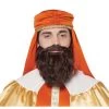 California Costume Collection Wise Man Brown Wig And Beard For Men