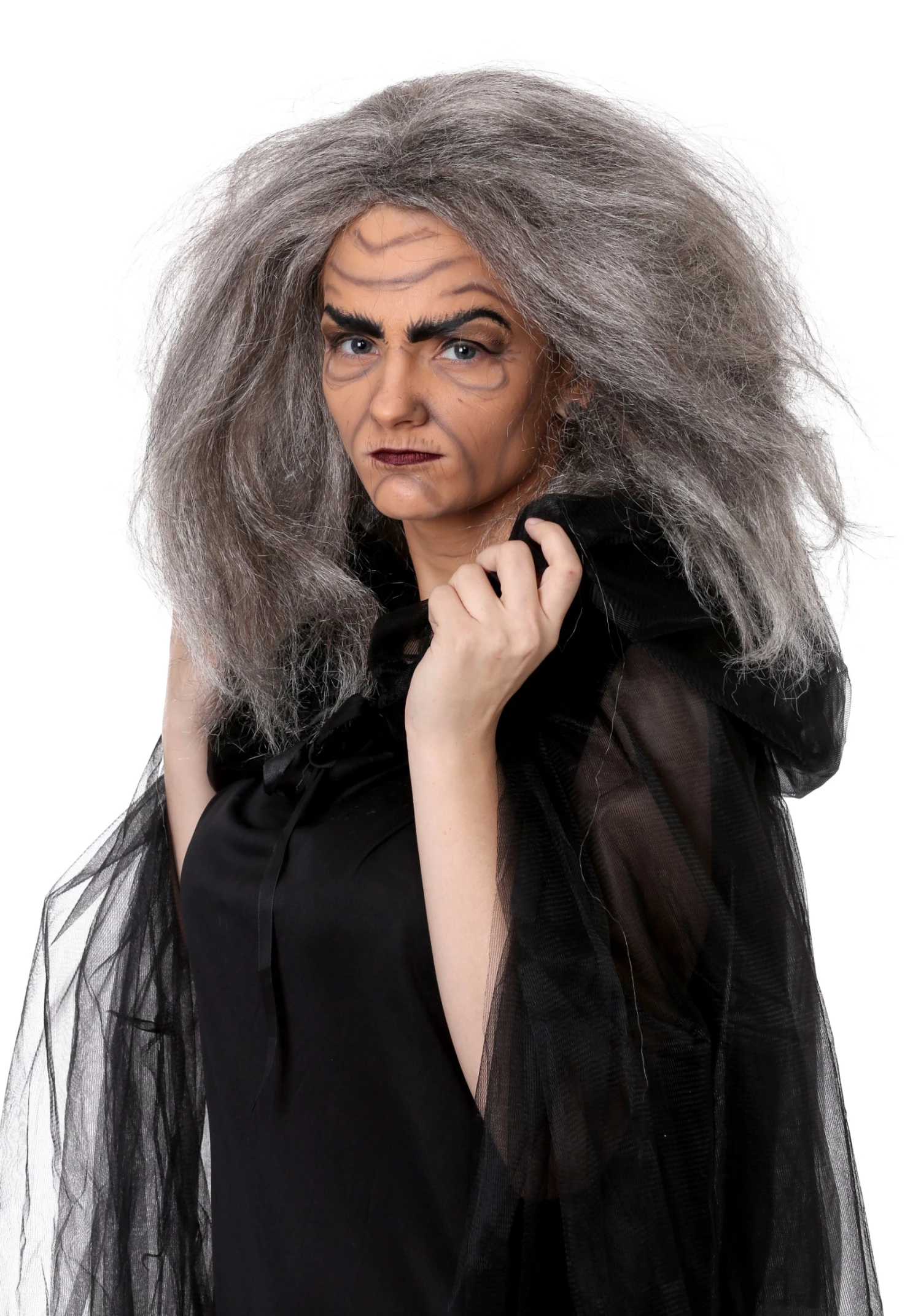 Partytime Costume & Lingerie (Yiwu) Factory Witch/Old Lady Wig 1 Partytime Costume & Lingerie (Yiwu) Factory Witch/Old Lady Wig