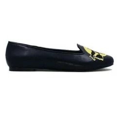 Strange Cvlt Witching Hour Black Ballet Flats For Women -Cheap Halloween Store witching hour ballet flat alt 4