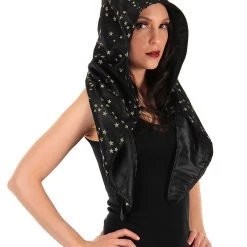 Elope Wizard Alchemy Hood Black And Stars