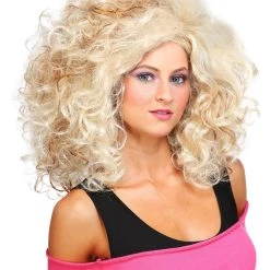 Partytime Costume & Lingerie (Yiwu) Factory 80s Glamour Women's Wig