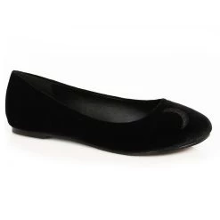 Ellie Women's Black Crescent Witch Flat