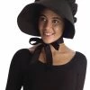 Forum Novelties, Inc Women's Black Pioneer Bonnet