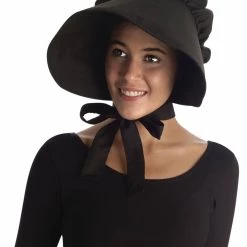 Forum Novelties, Inc Women's Black Pioneer Bonnet